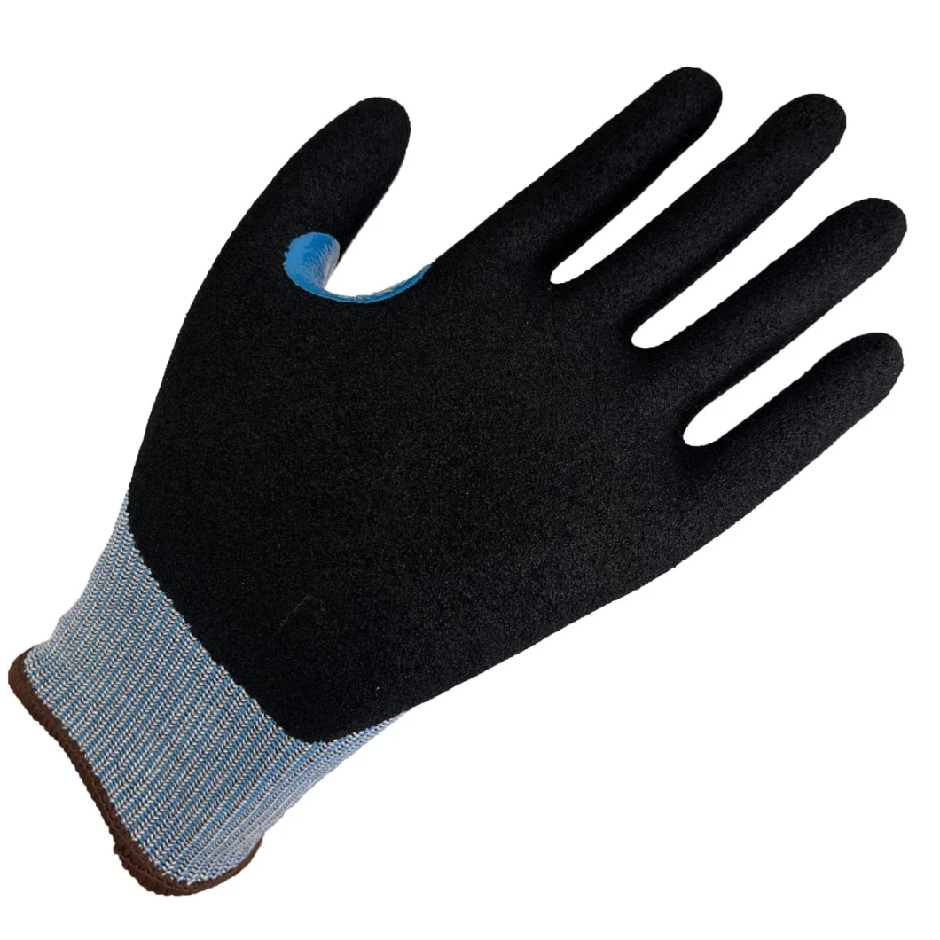 Nmsafety A4 13G Cut-Resistant Work Glove with Micro Foam Nitrile Coating on Palm