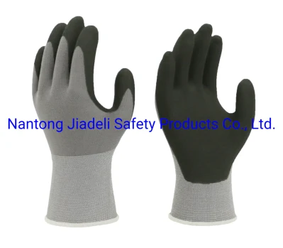 通気性の良いニトリルフォーム製の環境に優しい作業手袋、CE 認定 (N1705)