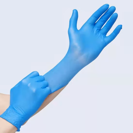 PE/PVC/ビニール製、パウダーフリー、ラテックスフリーの医療用使い捨て手袋